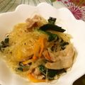 ☆ゆぅころりん☆'s cooksnap of when they made ■豚肉とほうれん草の洋風はるさめ炒め■.