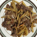 nanakibun's cooksnap of when they made 牛肉とジャガイモ炒め.