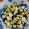 しぐなん's cooksnap of when they made めかぶ胡瓜長芋のネバトロ和え☆柚子胡椒.