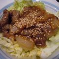 toi's cooksnap of when they made 簡単甘辛で美味しい☆秘伝のしょうが焼き.