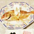 ❤和くんのお嫁さん❤'s cooksnap of when they made オーブンで簡単☆尾頭付き鯛の姿焼.