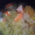 クックZ8J4H4☆'s cooksnap of when they made ご飯で簡単♪ きりたんぽ鍋.