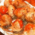 ta－ma's cooksnap of when they made ミニトマトの豚肉巻き.