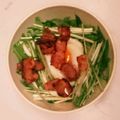 クックC51CC8☆'s cooksnap of when they made 温玉のっけサラダ☆ベーコンポン酢ドレ♪.