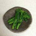 ブルージェル's cooksnap of when they made 菜の花のおひたし.