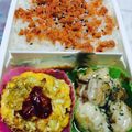 あこ♪あき's cooksnap of when they made お弁当シャケフレークを華やかに.