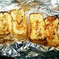 emichanmin's cooksnap of when they made 栃尾の油揚げの葱味噌挟み焼き.