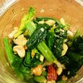 みどすけい's cooksnap of when they made 法蓮草のお浸しも塩レモンでさっぱり和え.
