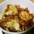 特効侍's cooksnap of when they made チーズ焼き牛丼♪.