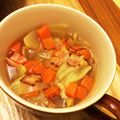 ありんこ☆★'s cooksnap of when they made 野菜とベーコンのコンソメスープ.