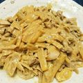 ﾕｰｶﾘｿﾌﾄ☆'s cooksnap of when they made 鶏胸肉とウドの味噌マヨ炒め.