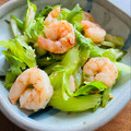 kinniko's cooksnap of when they made 簡単☆セロリと海老のタイ風炒め.