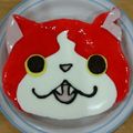 maggy☆'s cooksnap of when they made 妖怪ウォッチ＊ジバニャンのムースケーキ.