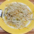 tetsunagi's cooksnap of when they made レンジで簡単！もやしのナムル.