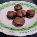 ちゃぎー's cooksnap of when they made 自分でつくる◡̈*♡.°チョコマカロン.