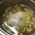 てふDU's cooksnap of when they made 濃厚栄養たっぷり参鶏湯.