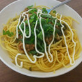 holaamiga's cooksnap of when they made 高菜と納豆と梅のめんつゆマヨパスタ.