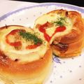 榊みほ's cooksnap of when they made 成型惣菜パン　ベーコンエッグマヨパン.