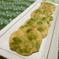 赤い電話's cooksnap of when they made 枝豆の天ぷら.