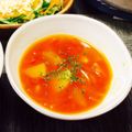 meg⑦'s cooksnap of when they made 残り野菜の具だくさんトマトスープ.