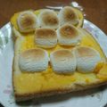 おおなべ's cooksnap of when they made マシュマロカスタードトースト.