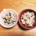 クックPSA56E☆'s cooksnap of when they made 小松菜の炊き込みごはん.