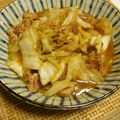時花菜's cooksnap of when they made 白菜の消費にも♪白菜と豚肉の炒め煮.