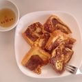 yu○'s cooksnap of when they made 簡単！人気1位ふわふわフレンチトースト.
