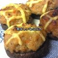 OyukarinO's cooksnap of when they made 椎茸の肉詰め★マヨネーズ焼き.