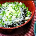 kenchico's cooksnap of when they made ＊チーズと海苔でしらすの丼ぶり＊.