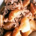 よっちこん's cooksnap of when they made 豚バラとじゃがいものテリッと揚げ煮.