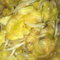 カニーヘン's cooksnap of when they made もやしとキャベツのかき玉炒め.