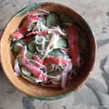 砧の渓流釣師's cooksnap of when they made カニカマきゅうり生姜茗荷で抜群サラダ.