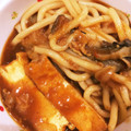 ノイズちゃん's cooksnap of when they made 残りコクカレーで厚揚げカレーうどん.