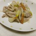 ネコかえる's cooksnap of when they made 豚肉と長葱、竹輪の甘酢ニンニク炒め.