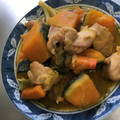 michiyomm's cooksnap of when they made かぼちゃと鶏胸肉のオイスター炒め☆.