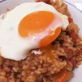 mokomokomokotan's cooksnap of when they made ランチにも☆フライパンでカレーピラフ☆.