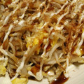 すーちん☆★'s cooksnap of when they made もやしの卵炒め☆たこ焼き風味！.