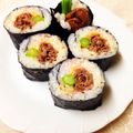 ひぃこ＊'s cooksnap of when they made 豚肉とアスパラの海苔巻き(太巻き).