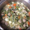 みぽりんクックママ's cooksnap of when they made 簡単子供が喜ぶかぶとミートボールのスープ.