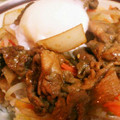大阪クック母's cooksnap of when they made 簡単とろ〜り♡温玉のせ焼き肉丼.