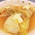 くうもん's cooksnap of when they made 鶏とチーズの白菜巻き.