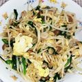 ラブリーらら's cooksnap of when they made ニラ玉もやし炒め.