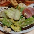 くろたんのはは's cooksnap of when they made 5分でキャベツとソーセージのヘルシー炒め.