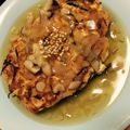はやしこんぶ's cooksnap of when they made 豆腐ハンバーグ♡黒酢あんかけ.