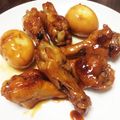 ayaakari's cooksnap of when they made フライパン１つで♪手羽元と玉子の煮物.