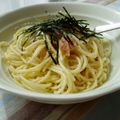 キャラメリーナ's cooksnap of when they made 明太子パスタ.