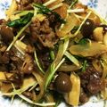 あいる＆まなかまま's cooksnap of when they made 牛こまのやみつきバタぽん炒め。.