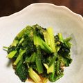 まぅmamma's cooksnap of when they made 簡単小松菜のおひたし.