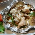 クックTGH435☆'s cooksnap of when they made しっとり胸肉とたっぷり野菜のホイル焼き.